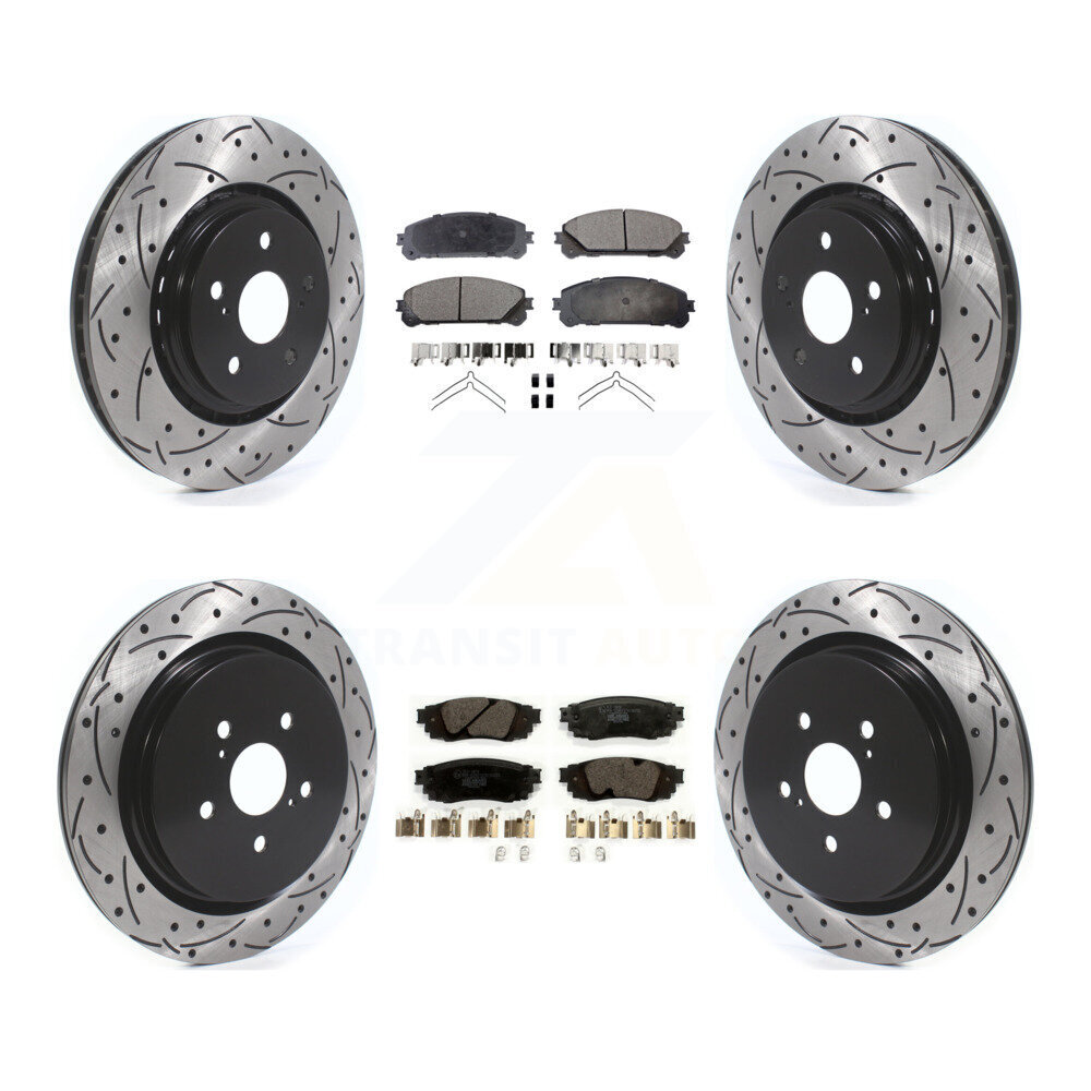 Transit Auto - KDT-100688 - Front and Rear Disc Brake Kits