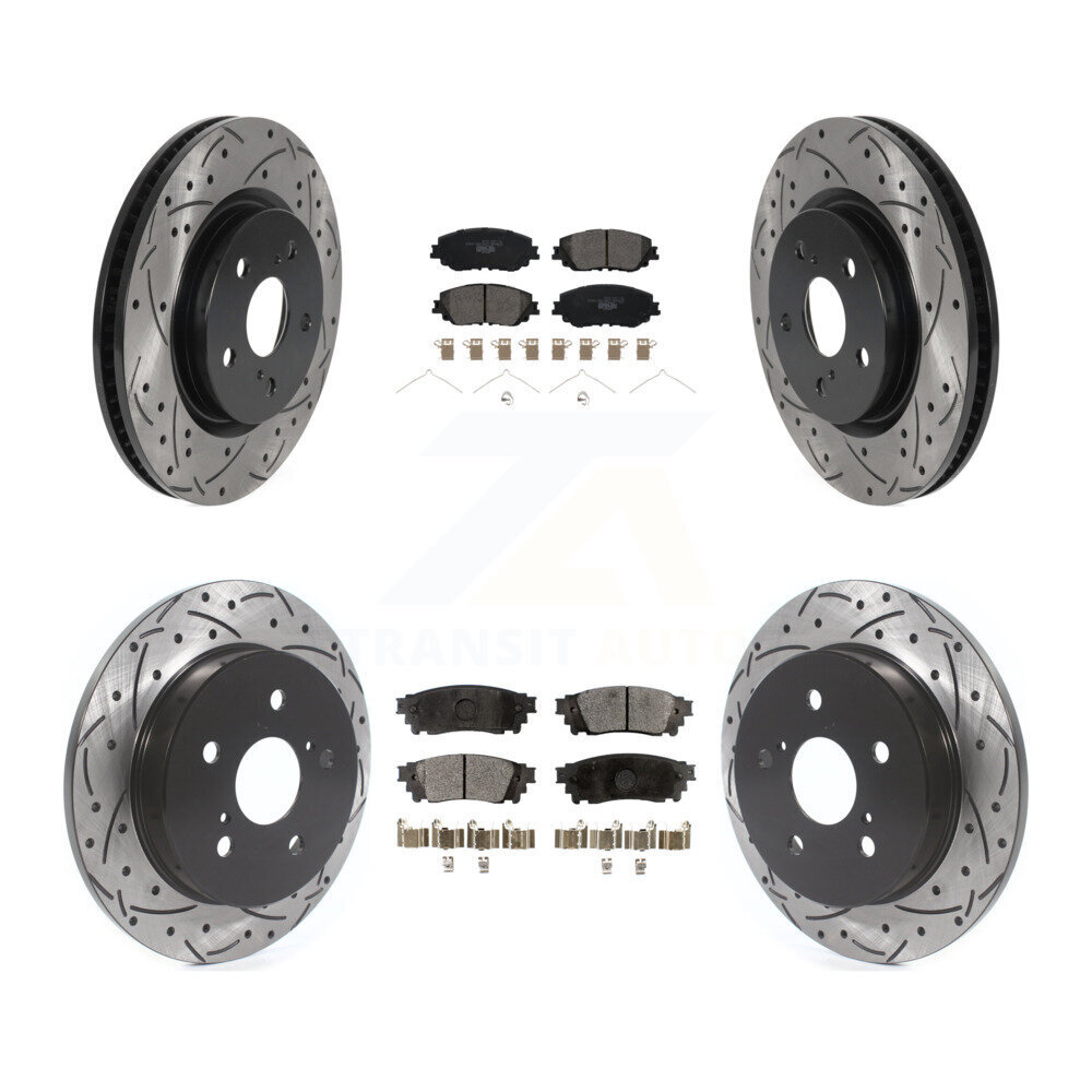 Transit Auto - KDT-100744 - Front and Rear Disc Brake Kits
