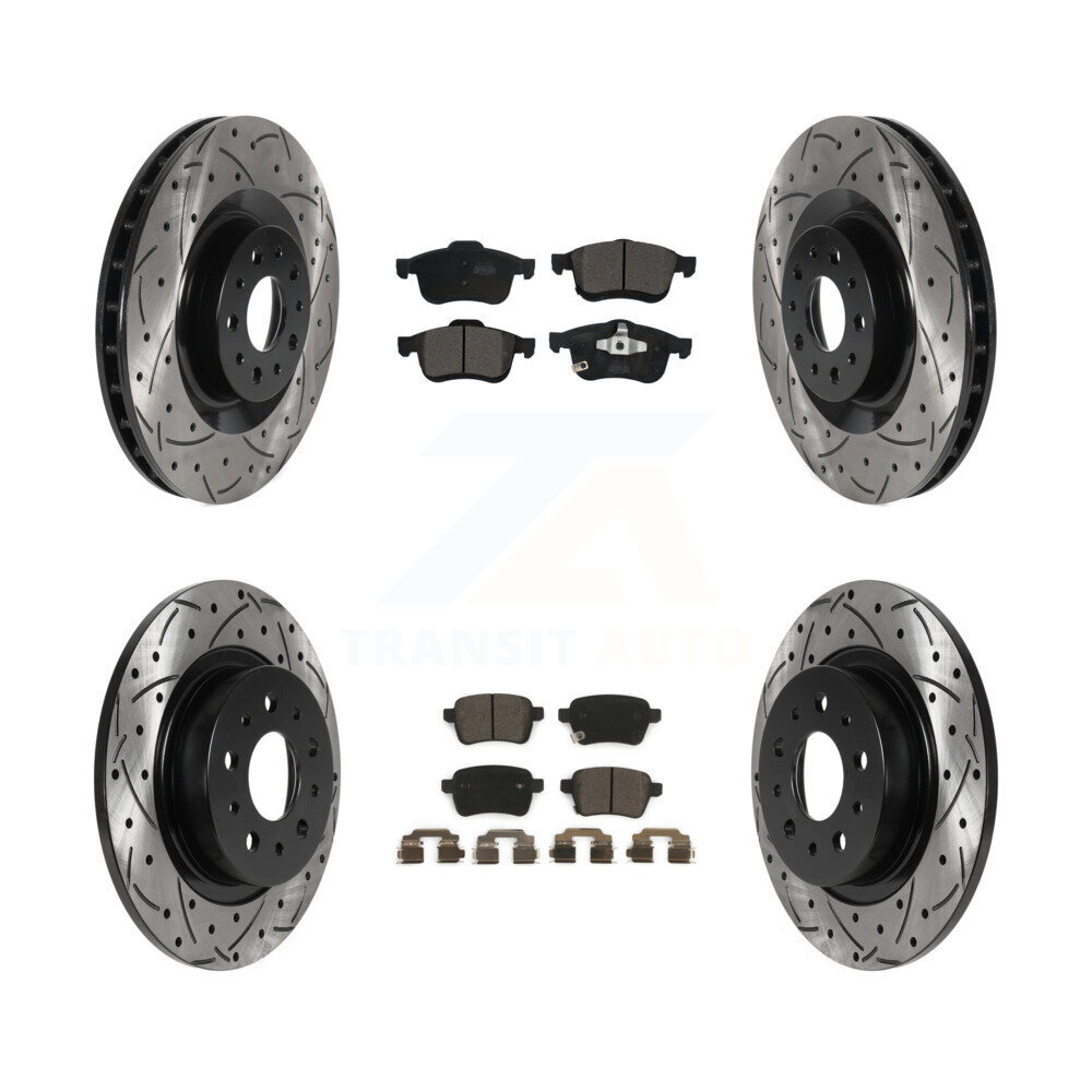 Transit Auto - KDT-100825 - Front and Rear Disc Brake Kits