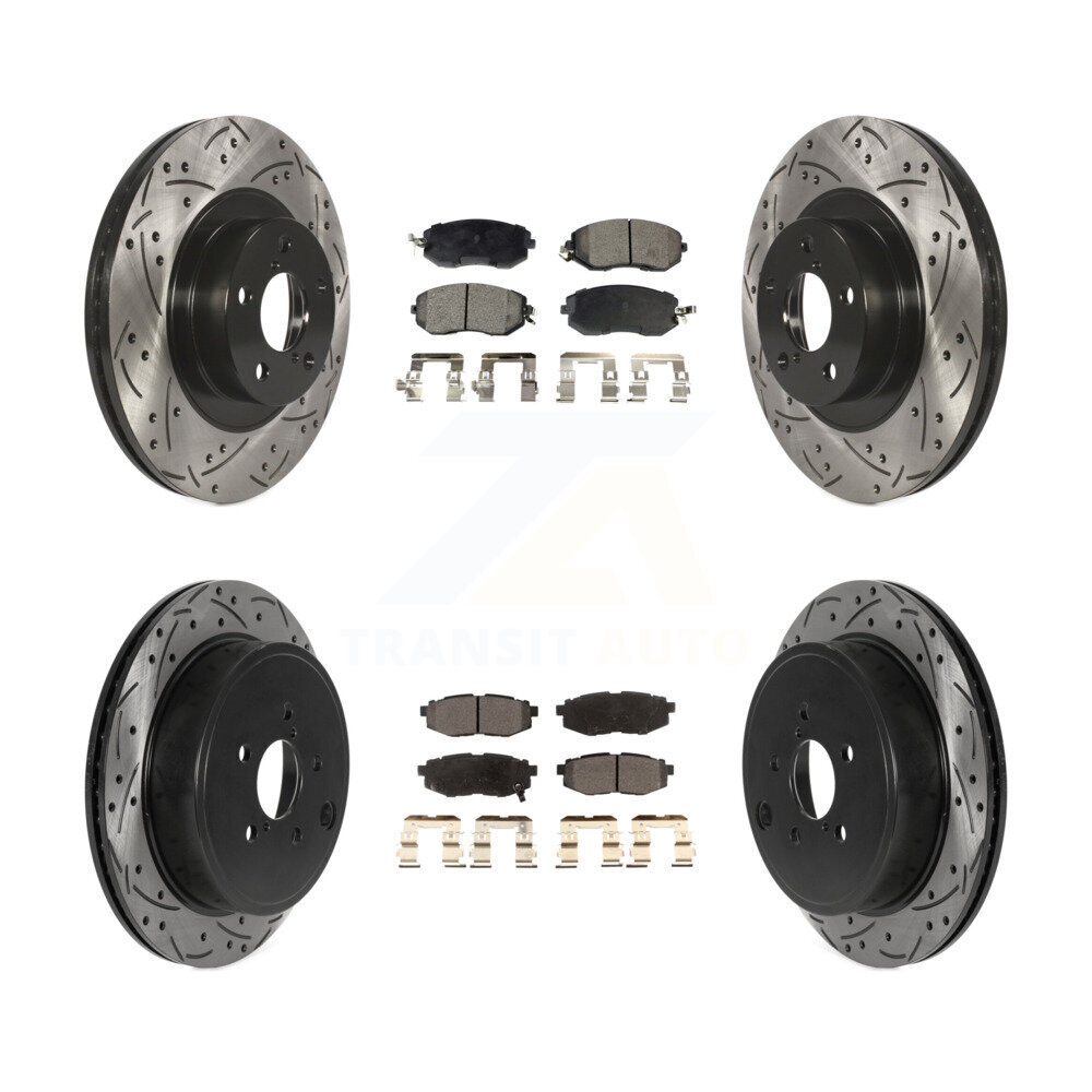 Transit Auto - KDT-100837 - Front and Rear Disc Brake Kits