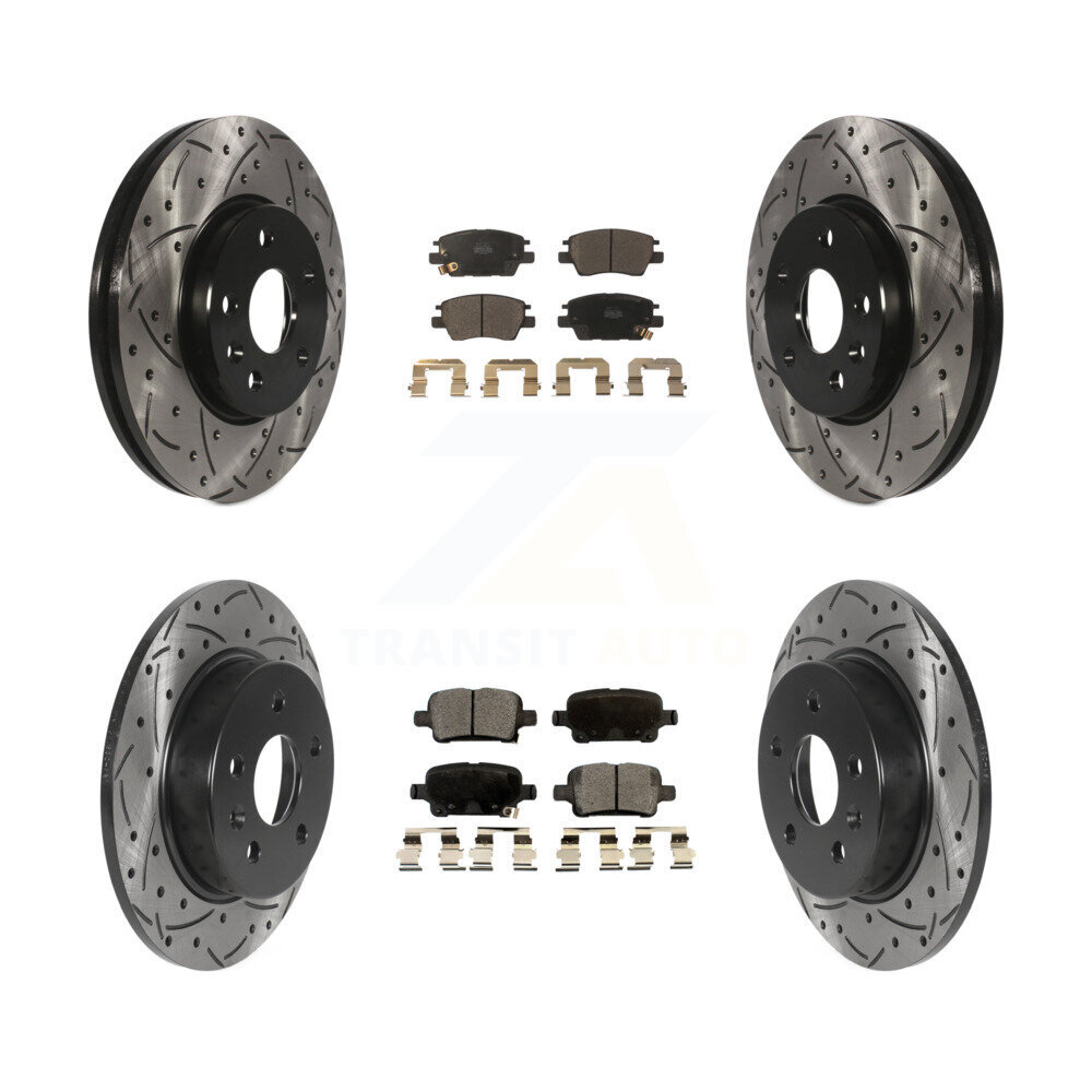 Transit Auto - KDT-100993 - Front and Rear Disc Brake Kits