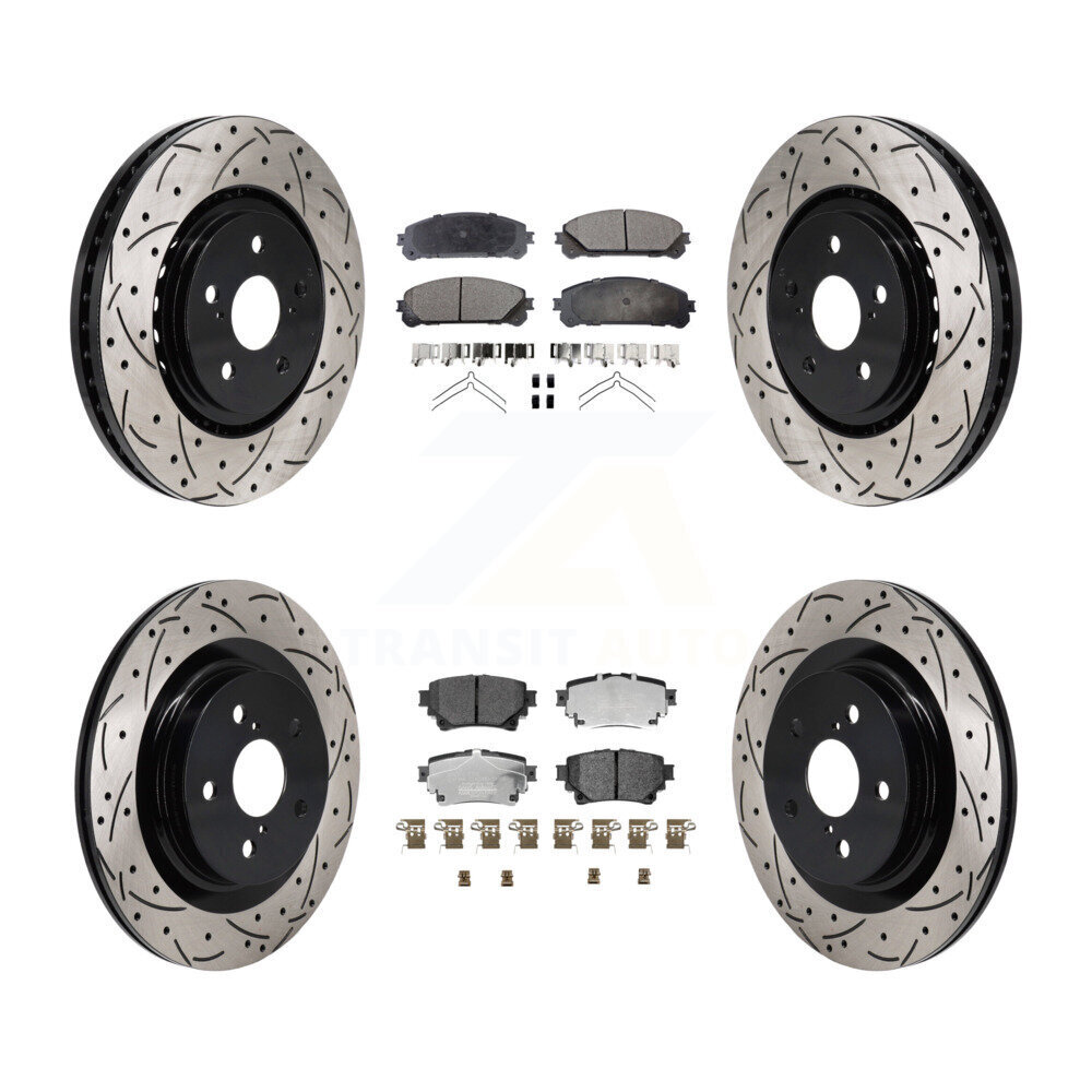 Transit Auto - KDT-101347 - Front and Rear Disc Brake Kits