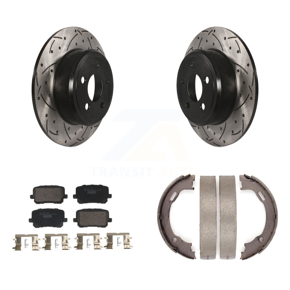 Transit Auto KDT-101454 Disc Brake Kit for 2014-2021 Dodge Charger - Rear