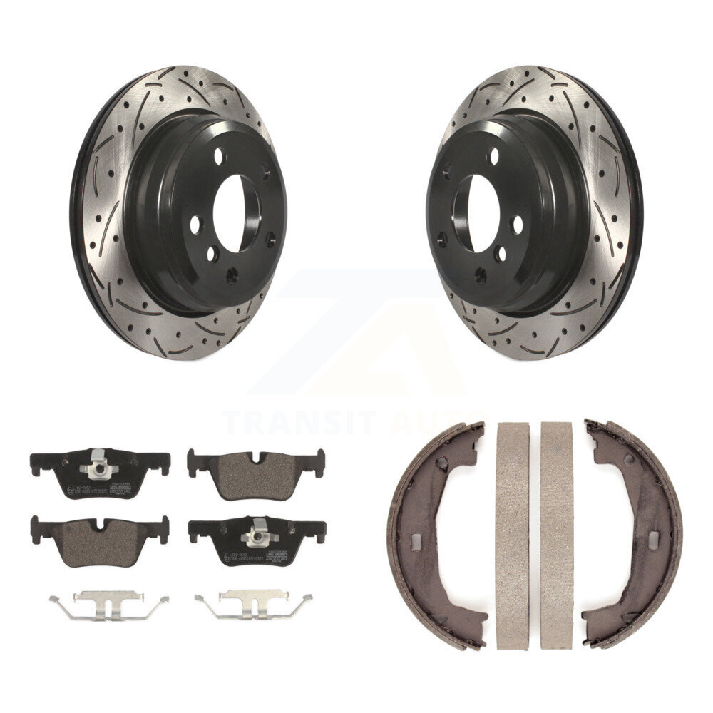 Transit Auto KDT-101485 Disc Brake Kit for 2013-2016 BMW 328i, BMW 428i and More - Rear