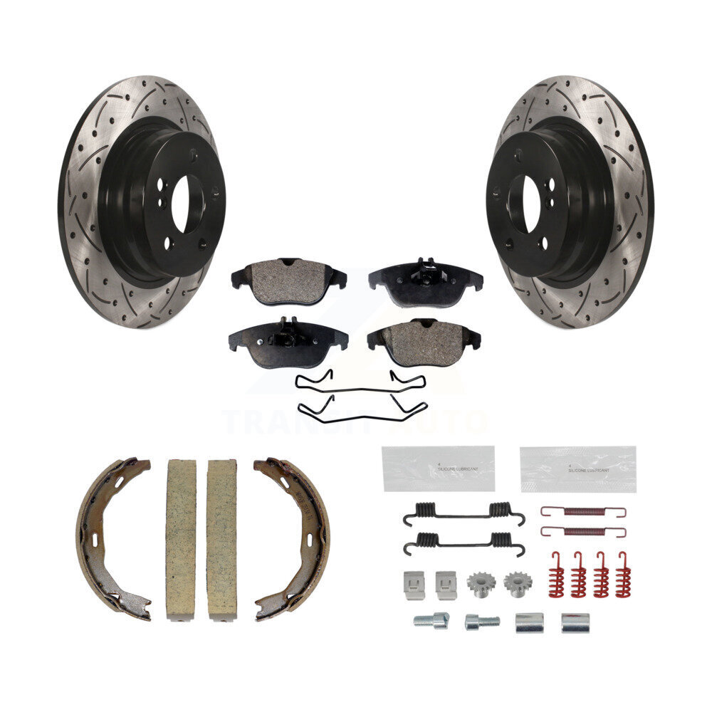 Transit Auto KDT-101699 Disc Brake Kit for 2008-2015 Mercedes-Benz C250, Mercedes-Benz C300 - Rear