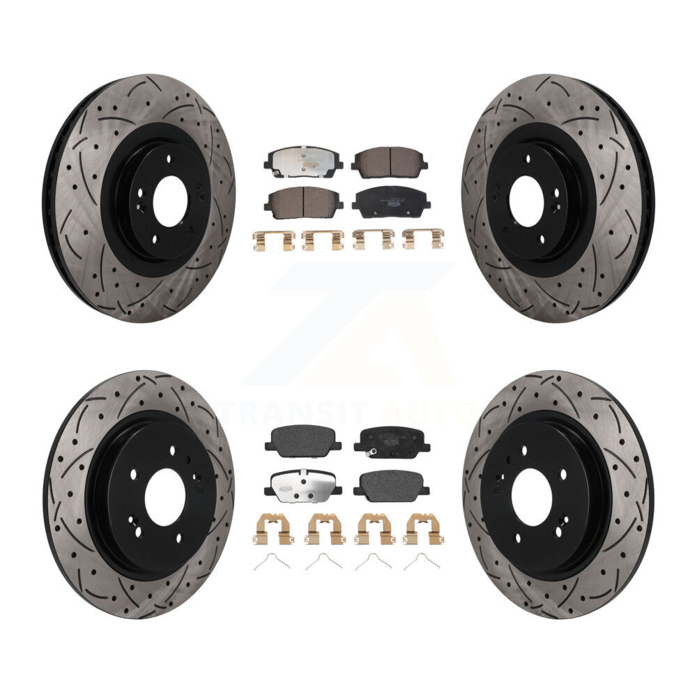 Transit Auto - KDT-101823 - Front and Rear Disc Brake Kits