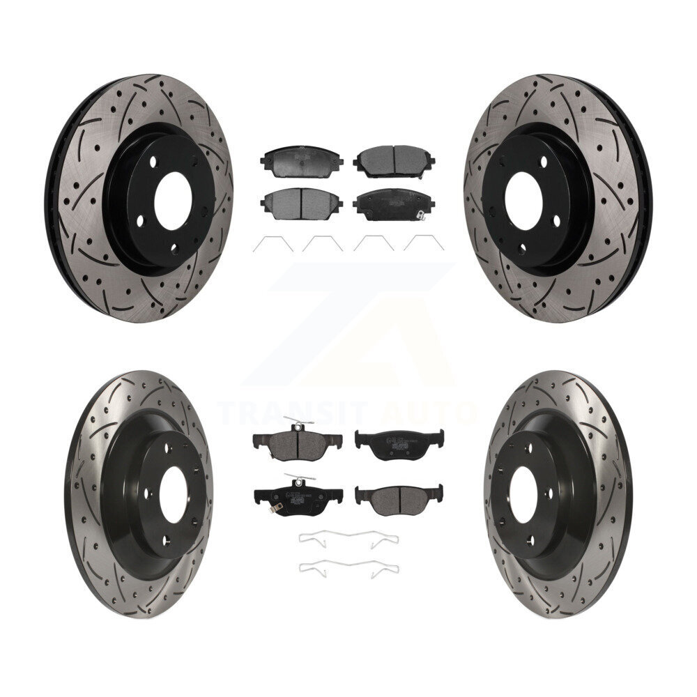 Transit Auto - KDT-101831 - Front and Rear Disc Brake Kits