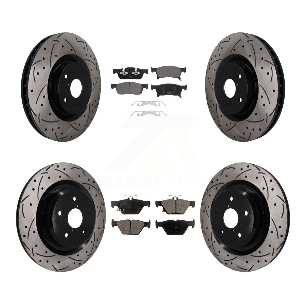 Transit Auto - KDT-101875 - Front and Rear Disc Brake Kits