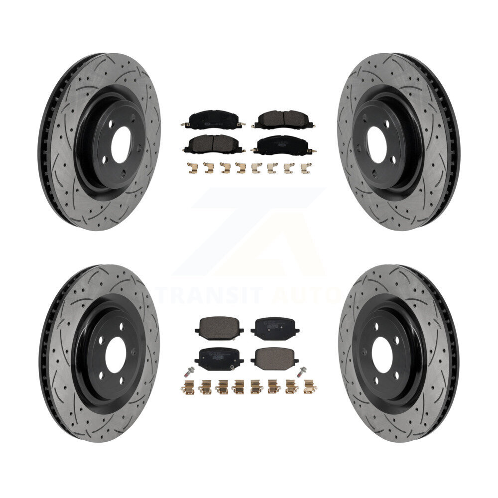 Transit Auto - KDT-101907 - Front and Rear Disc Brake Kits