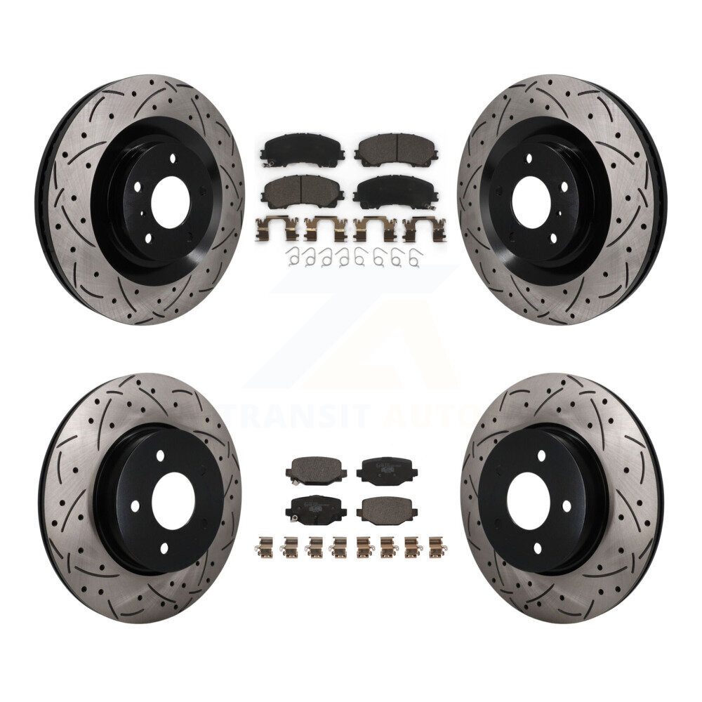 Transit Auto - KDT-101917 - Front and Rear Disc Brake Kits
