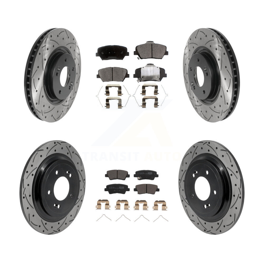 Transit Auto - KDT-101922 - Front and Rear Disc Brake Kits