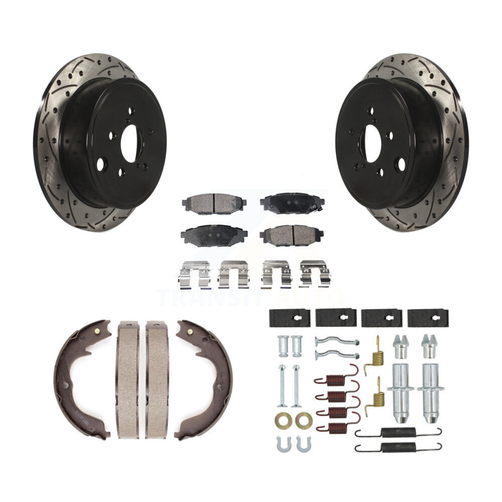 Transit Auto KDT-102119 Disc Brake Kit for 2011 Subaru Impreza - Rear