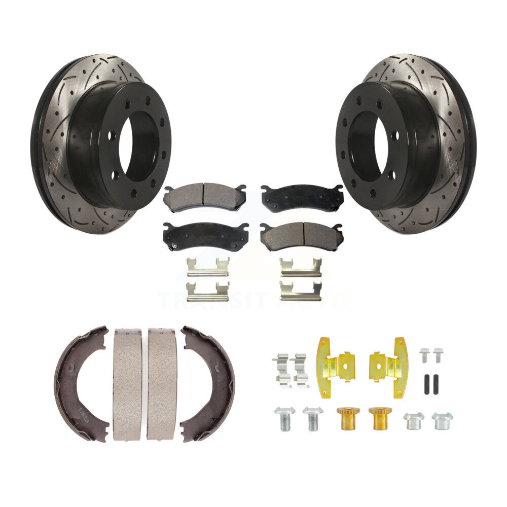 Transit Auto KDT-102133 Disc Brake Kit for 2003-2005 Chevrolet Suburban 2500, GMC Yukon XL 2500 - Rear