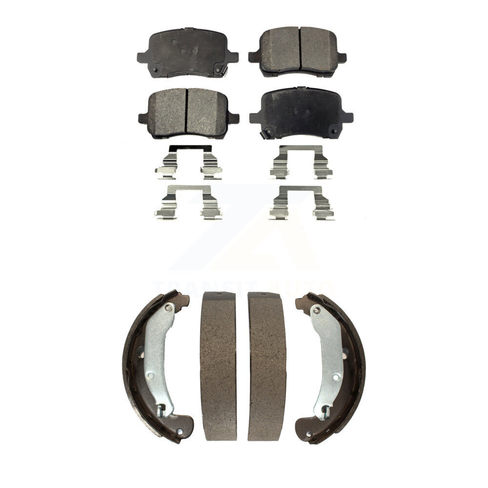 Transit Auto - KFN-100003 - Front and Rear Disc Brake Pad Kits