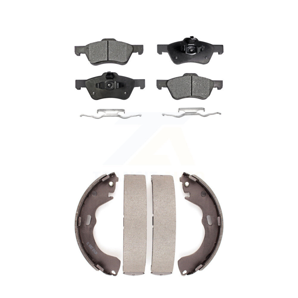 Transit Auto - KFN-100009 - Front and Rear Disc Brake Pad Kits