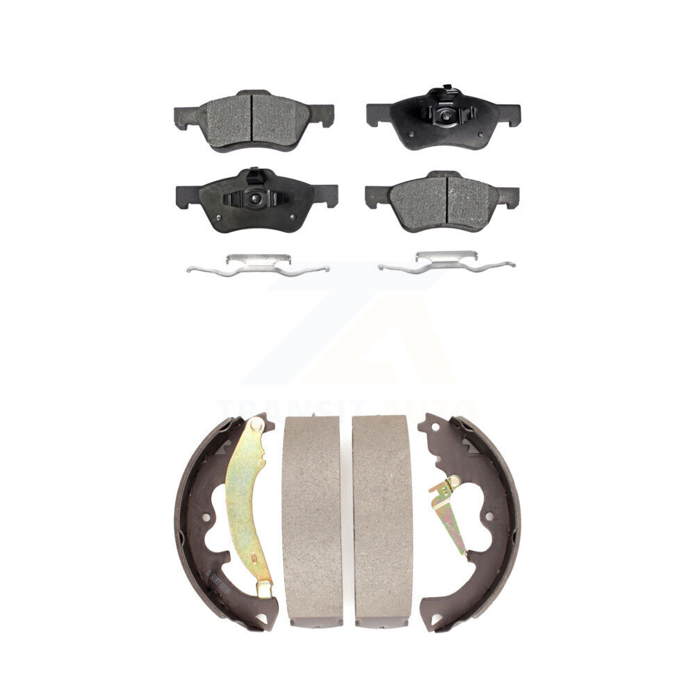 Transit Auto - KFN-100010 - Front and Rear Disc Brake Pad Kits