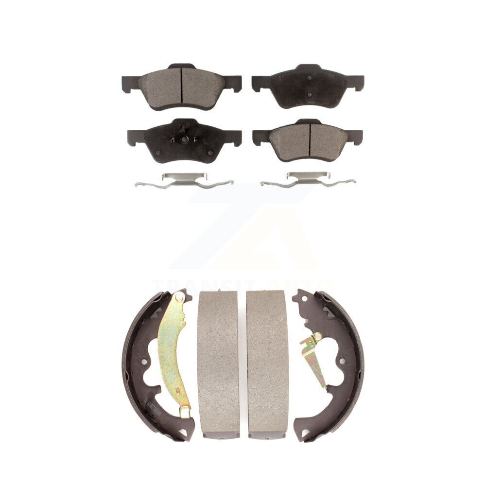 Transit Auto - KFN-100011 - Front and Rear Disc Brake Pad Kits