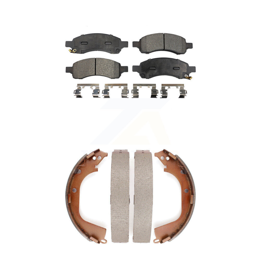 Transit Auto - KFN-100021 - Front and Rear Disc Brake Pad Kits