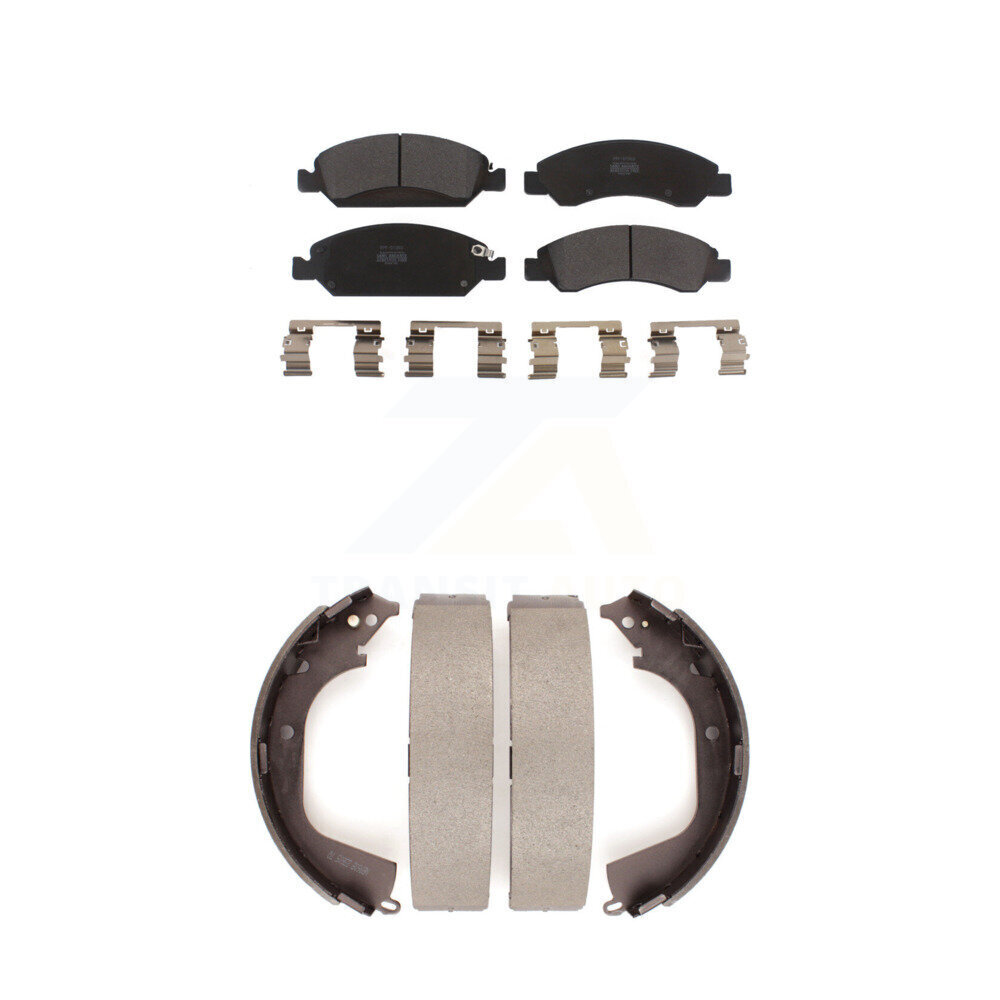 Transit Auto - KFN-100031 - Front and Rear Disc Brake Pad Kits