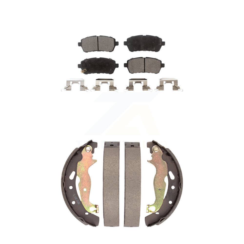 Transit Auto - KFN-100034 - Front and Rear Disc Brake Pad Kits