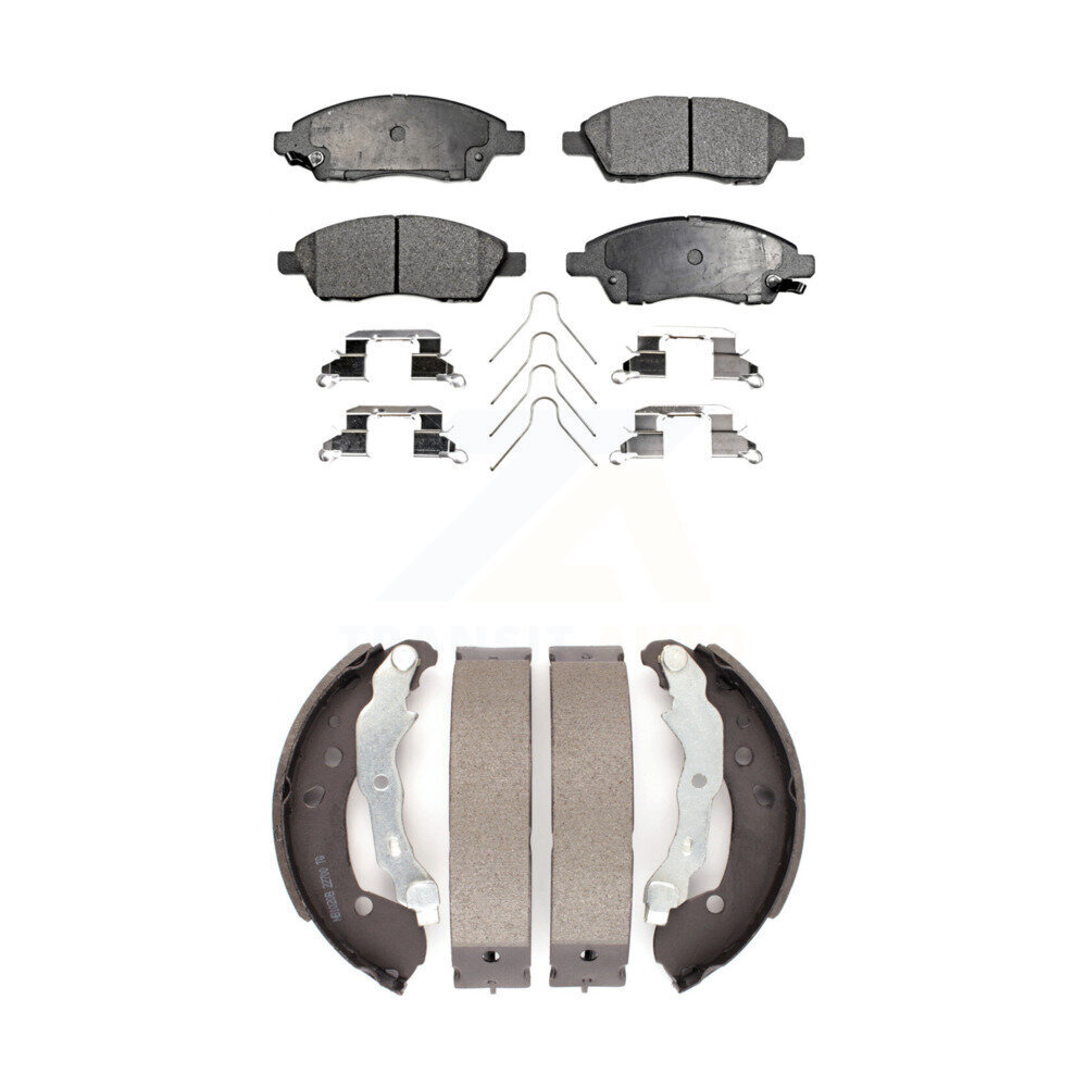 Transit Auto - KFN-100043 - Front and Rear Disc Brake Pad Kits