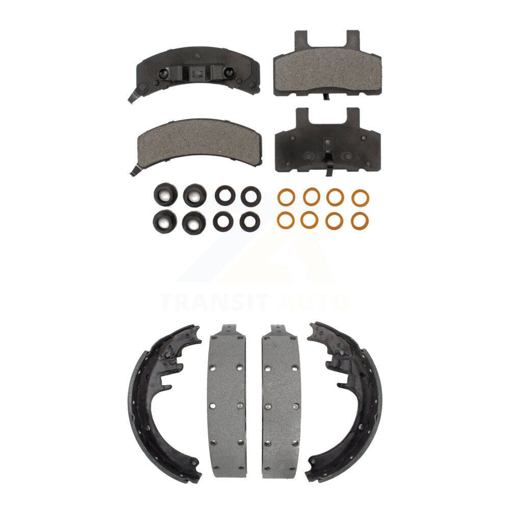 Transit Auto - KFN-100052 - Front and Rear Disc Brake Pad Kits