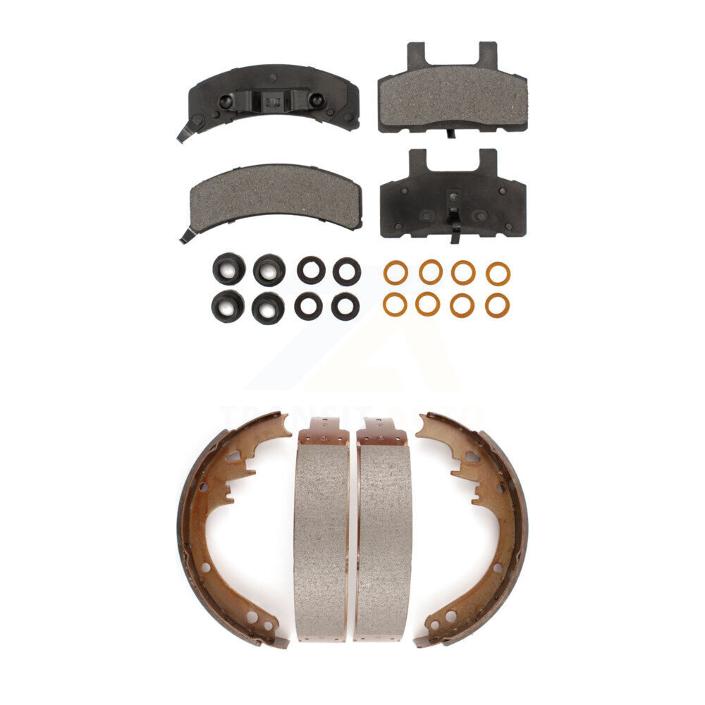 Transit Auto - KFN-100053 - Front and Rear Disc Brake Pad Kits