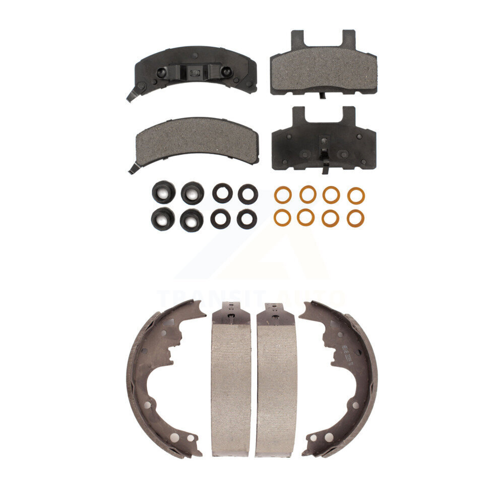 Transit Auto - KFN-100055 - Front and Rear Disc Brake Pad Kits