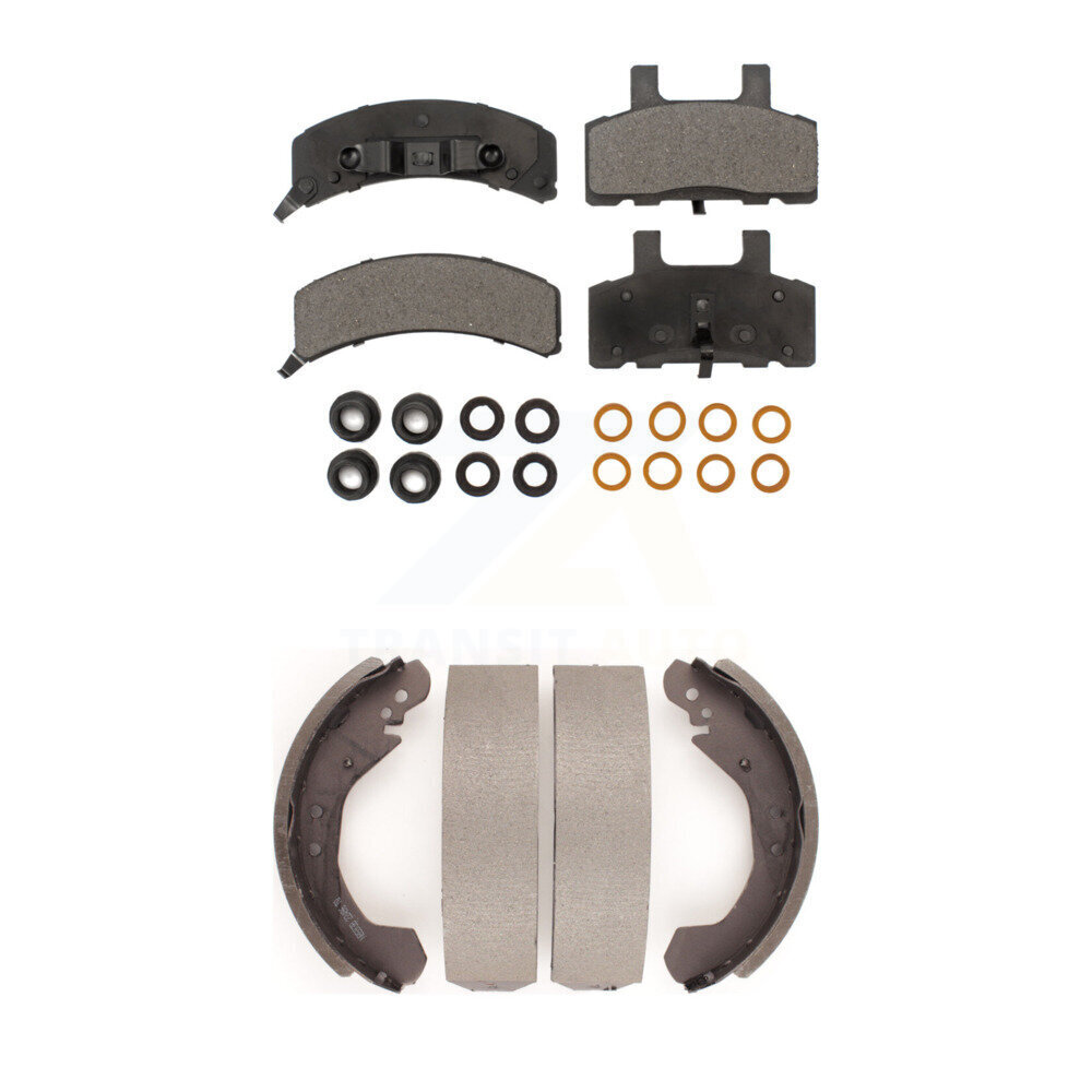 Transit Auto - KFN-100056 - Front and Rear Disc Brake Pad Kits