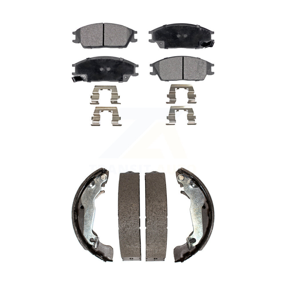 Transit Auto - KFN-100063 - Front and Rear Disc Brake Pad Kits