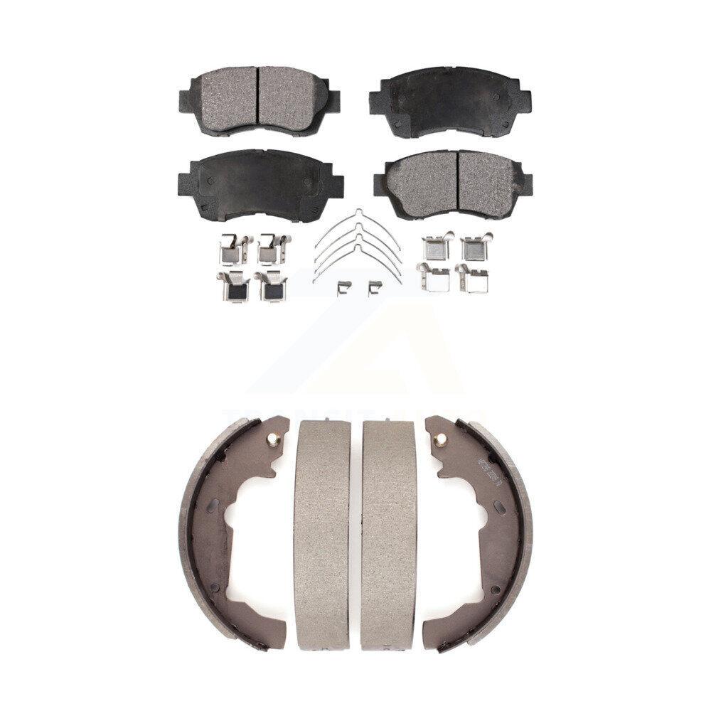 Transit Auto - KFN-100073 - Front and Rear Disc Brake Pad Kits