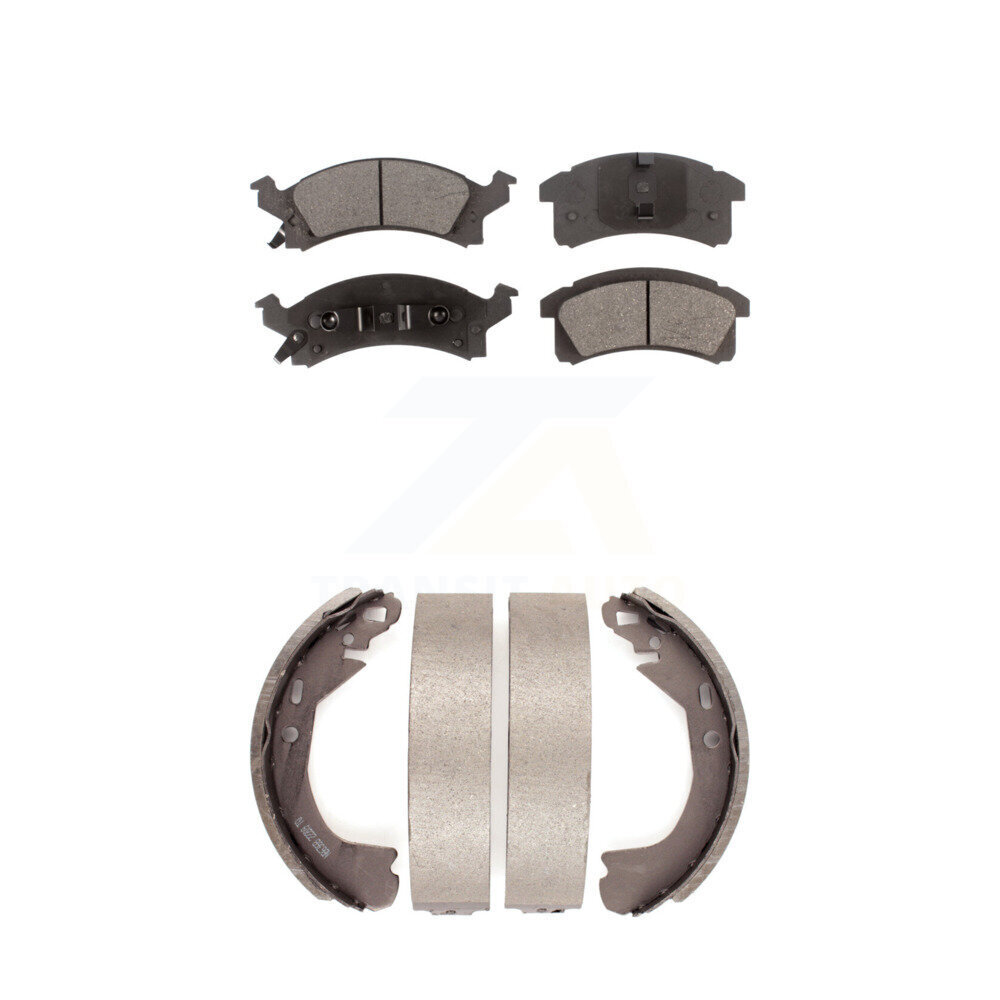 Transit Auto - KFN-100080 - Front and Rear Disc Brake Pad Kits