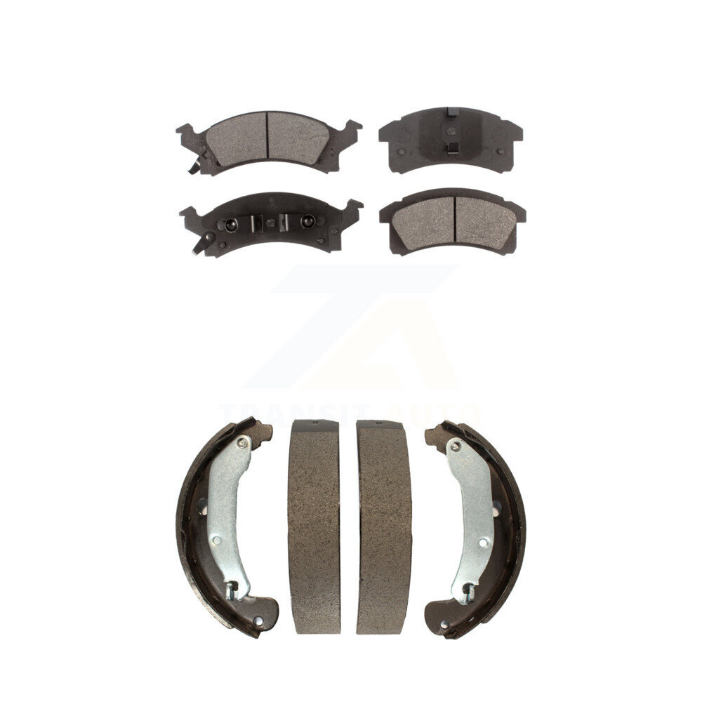 Transit Auto - KFN-100081 - Front and Rear Disc Brake Pad Kits