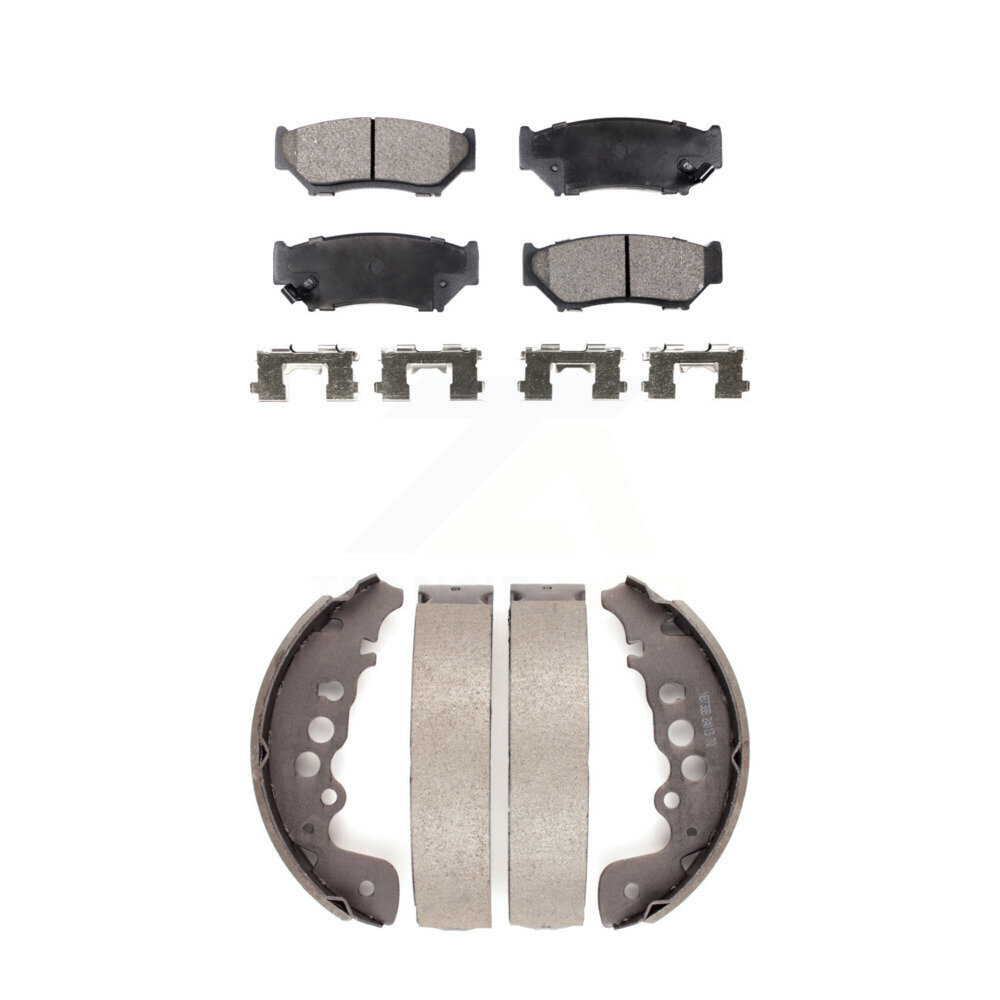 Transit Auto - KFN-100092 - Front and Rear Disc Brake Pad Kits