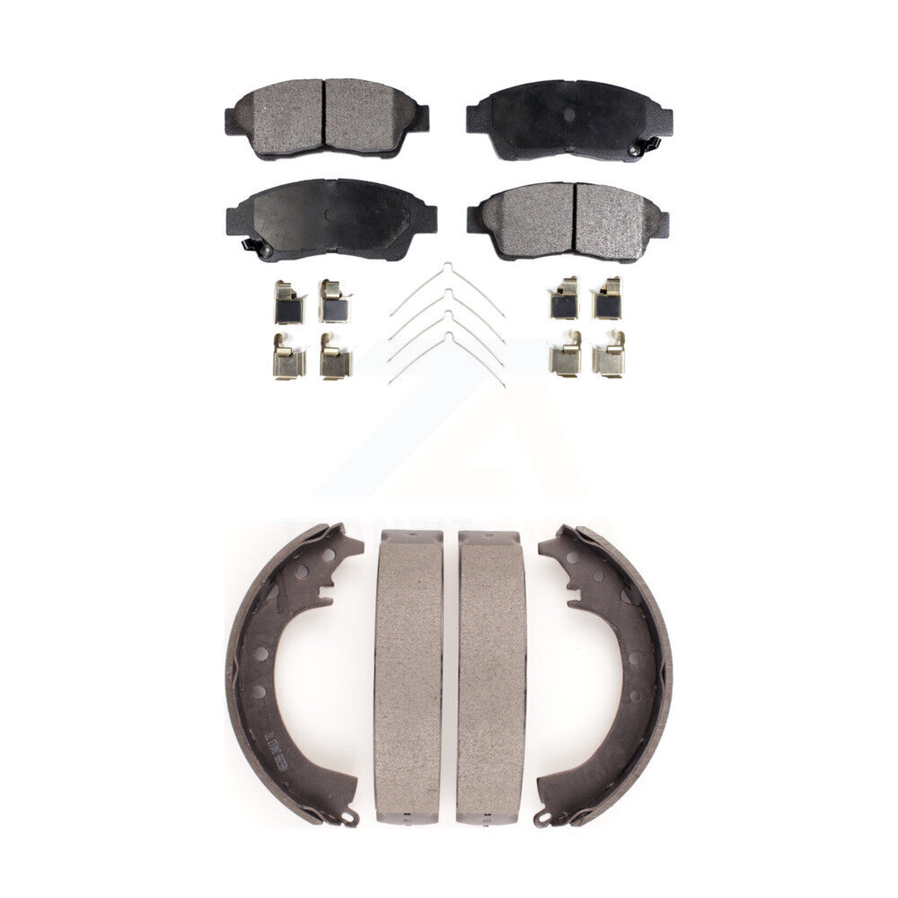 Transit Auto - KFN-100093 - Front and Rear Disc Brake Pad Kits