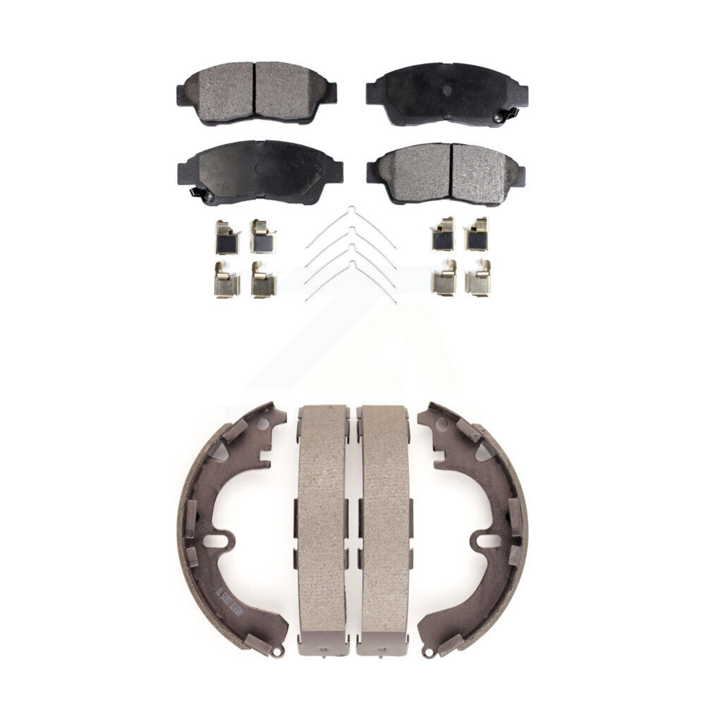 Transit Auto - KFN-100095 - Front and Rear Disc Brake Pad Kits