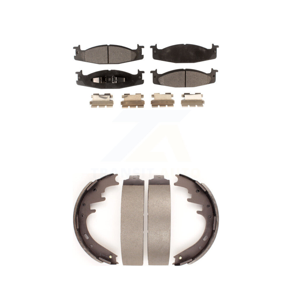 Transit Auto - KFN-100101 - Front and Rear Disc Brake Pad Kits