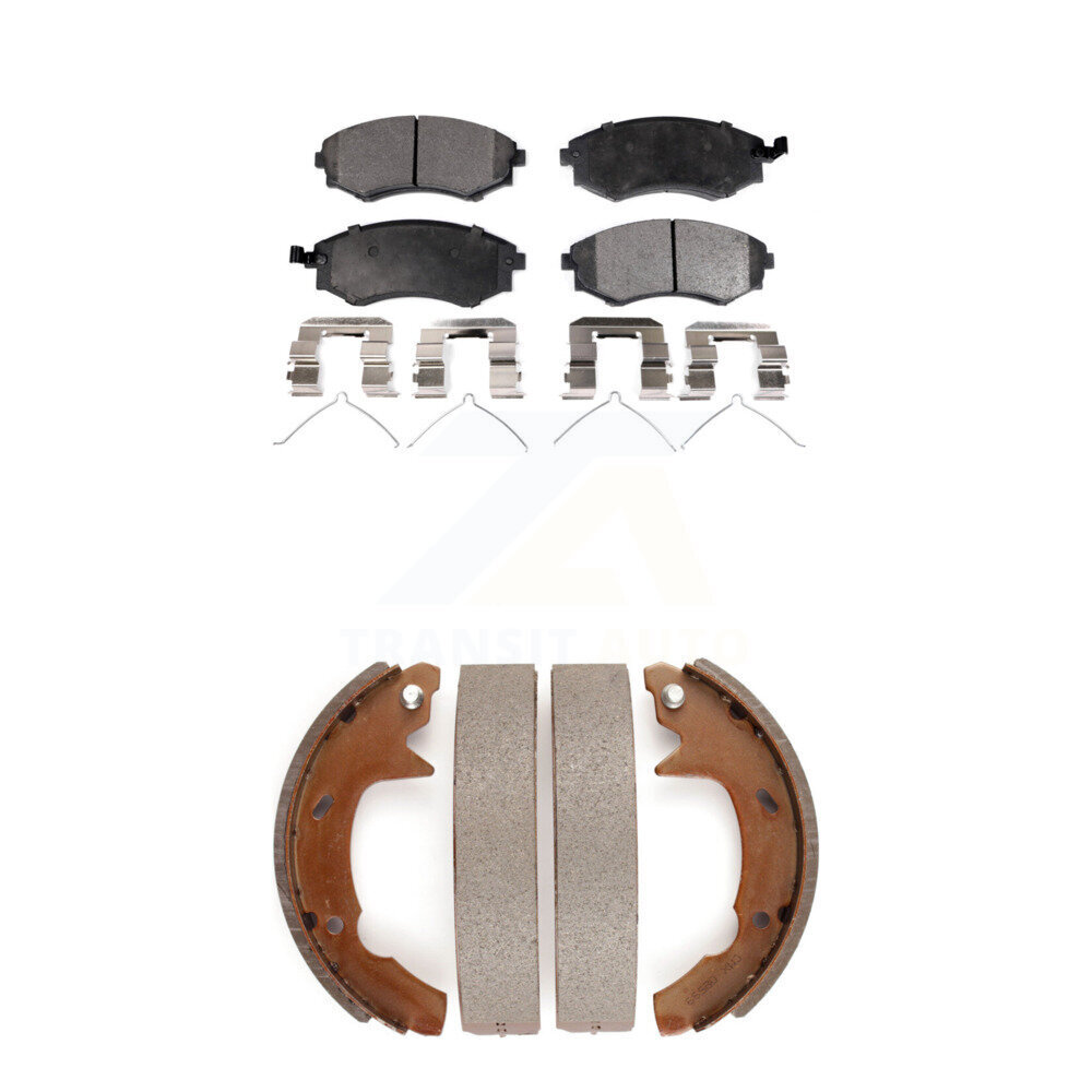 Transit Auto - KFN-100119 - Front and Rear Disc Brake Pad Kits