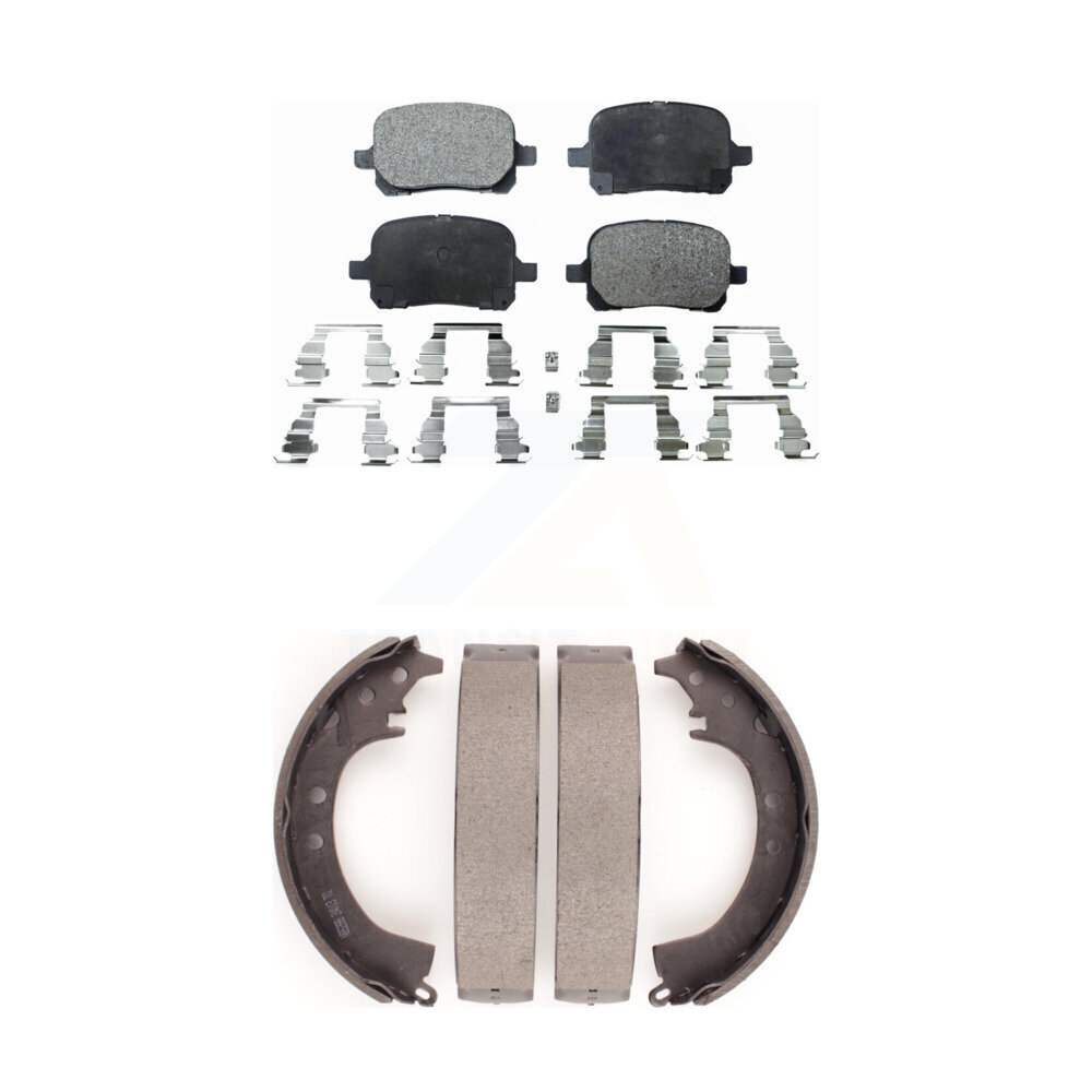 Transit Auto - KFN-100123 - Front and Rear Disc Brake Pad Kits
