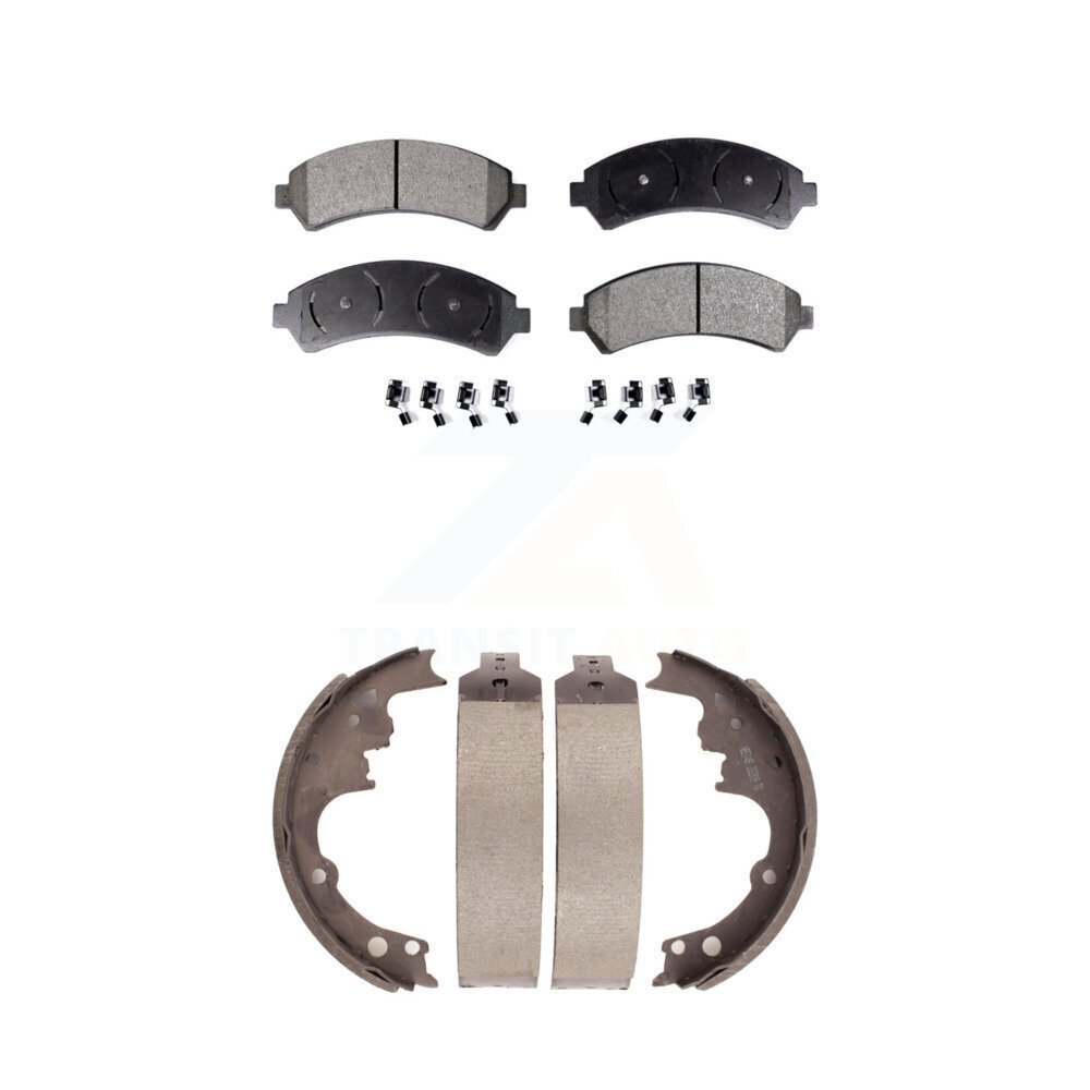 Transit Auto - KFN-100126 - Front and Rear Disc Brake Pad Kits