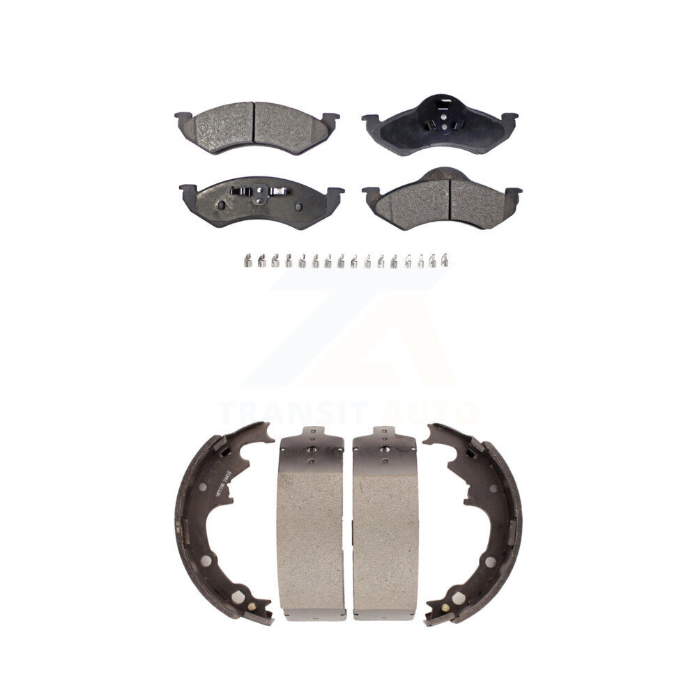 Transit Auto - KFN-100142 - Front and Rear Disc Brake Pad Kits