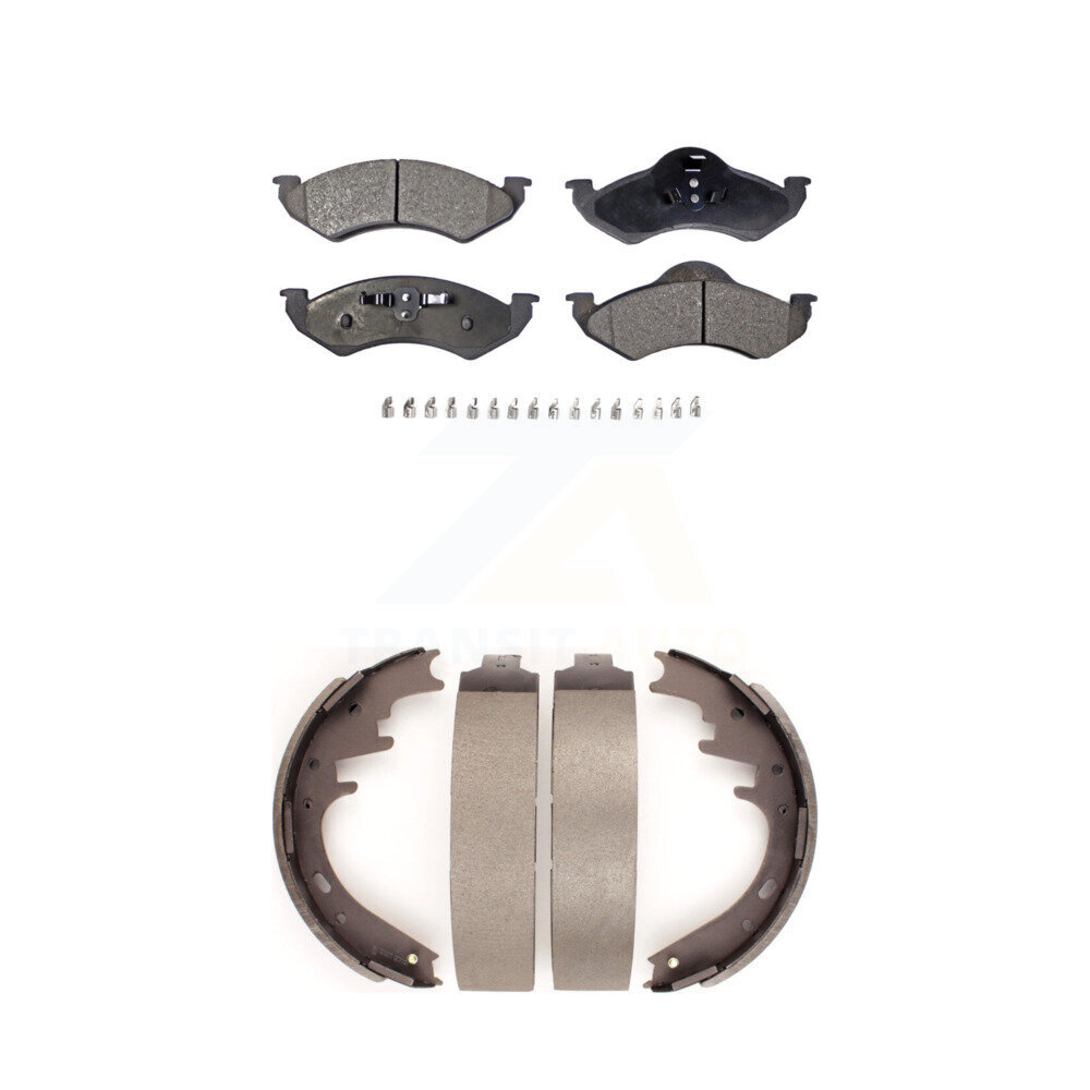 Transit Auto - KFN-100143 - Front and Rear Disc Brake Pad Kits