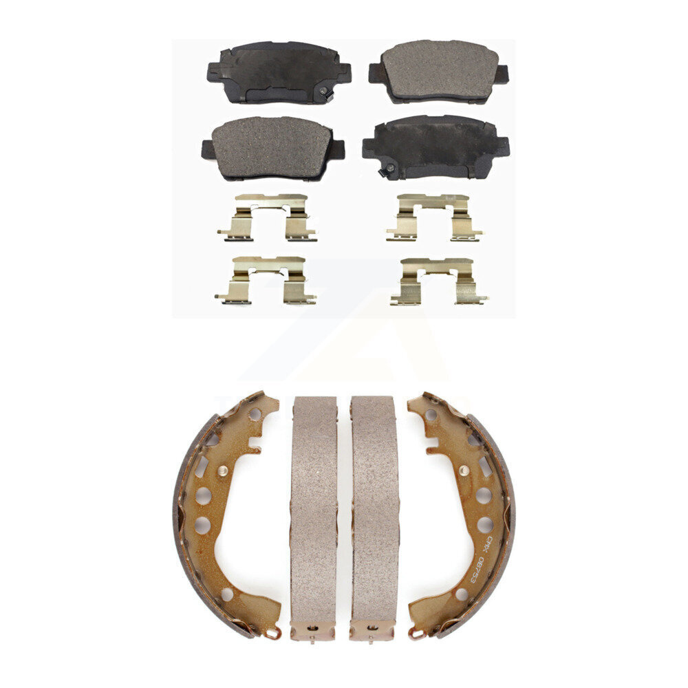 Transit Auto - KFN-100144 - Front and Rear Disc Brake Pad Kits