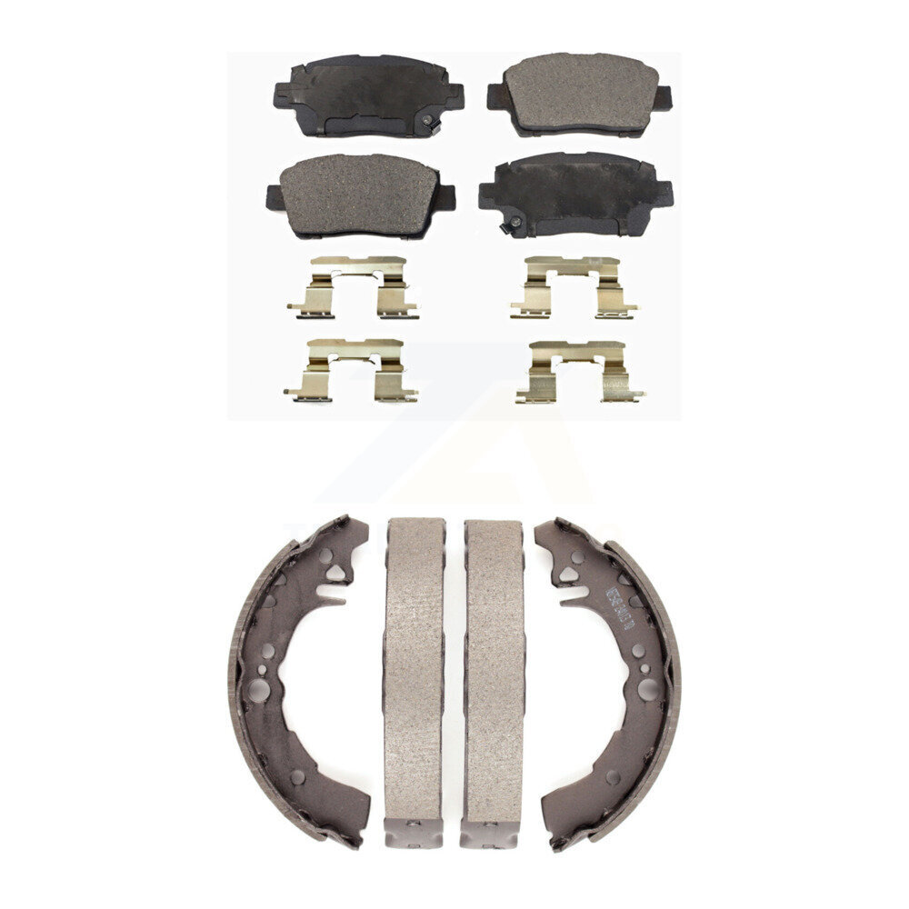 Transit Auto - KFN-100145 - Front and Rear Disc Brake Pad Kits