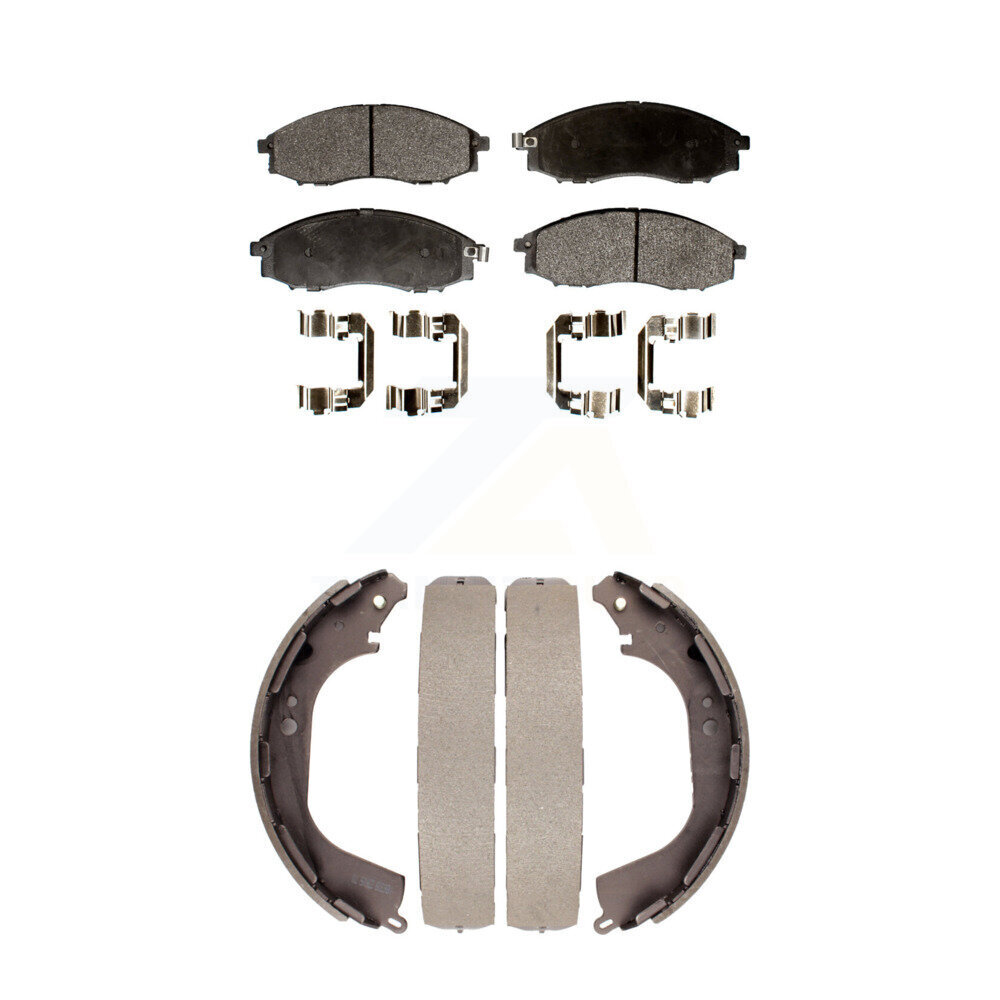 Transit Auto - KFN-100147 - Front and Rear Disc Brake Pad Kits