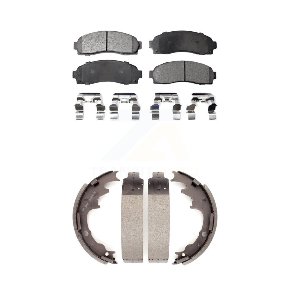 Transit Auto - KFN-100149 - Front and Rear Disc Brake Pad Kits