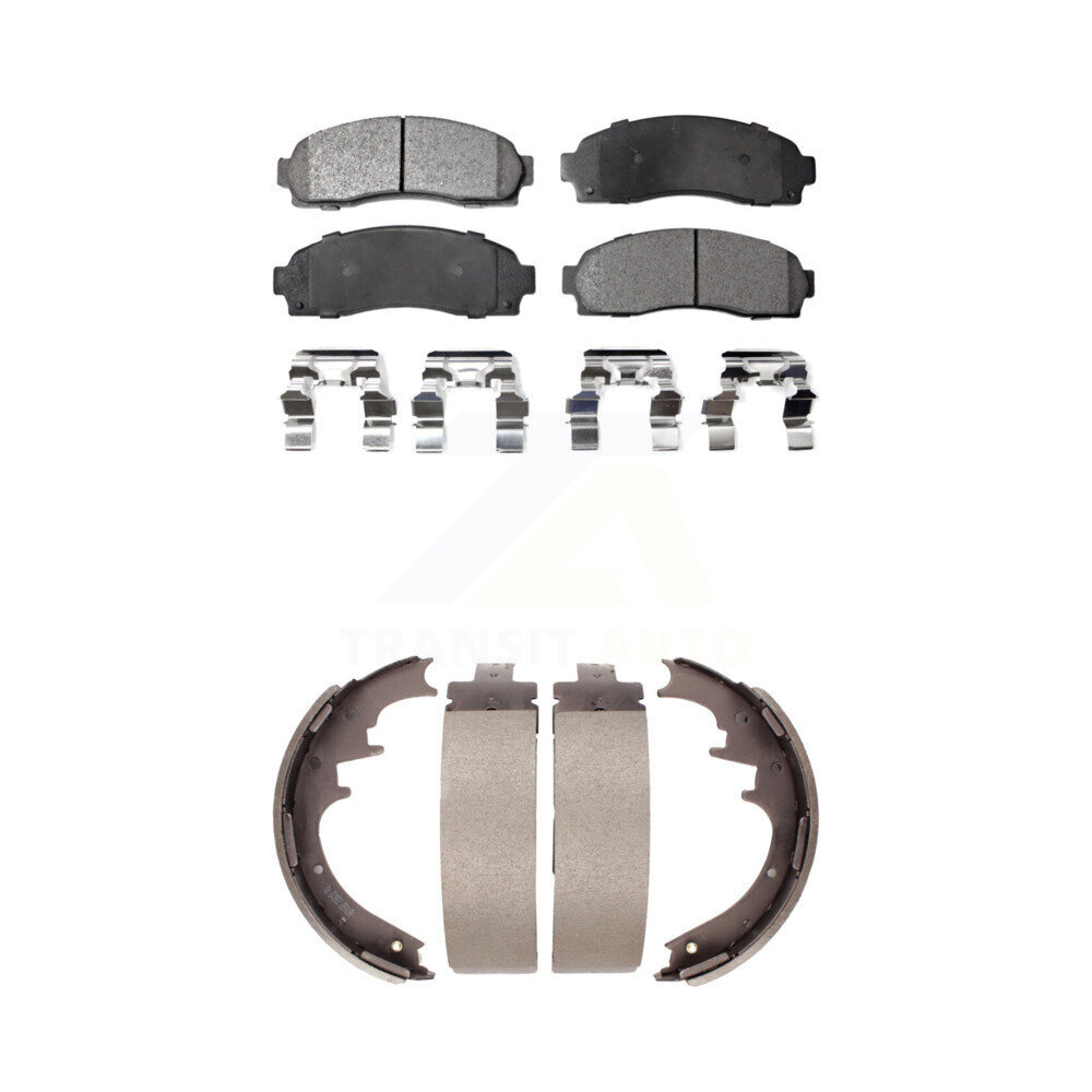 Transit Auto - KFN-100150 - Front and Rear Disc Brake Pad Kits