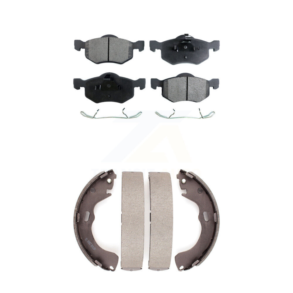 Transit Auto - KFN-100156 - Front and Rear Disc Brake Pad Kits
