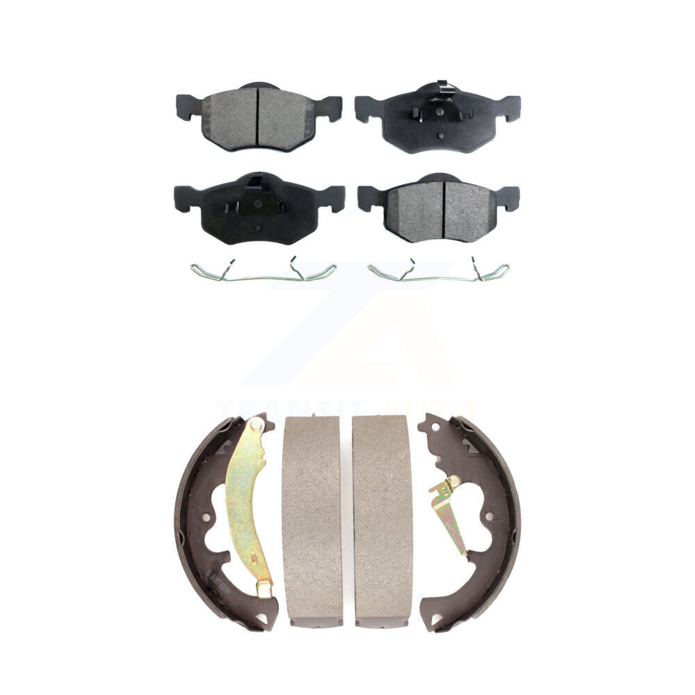 Transit Auto - KFN-100157 - Front and Rear Disc Brake Pad Kits