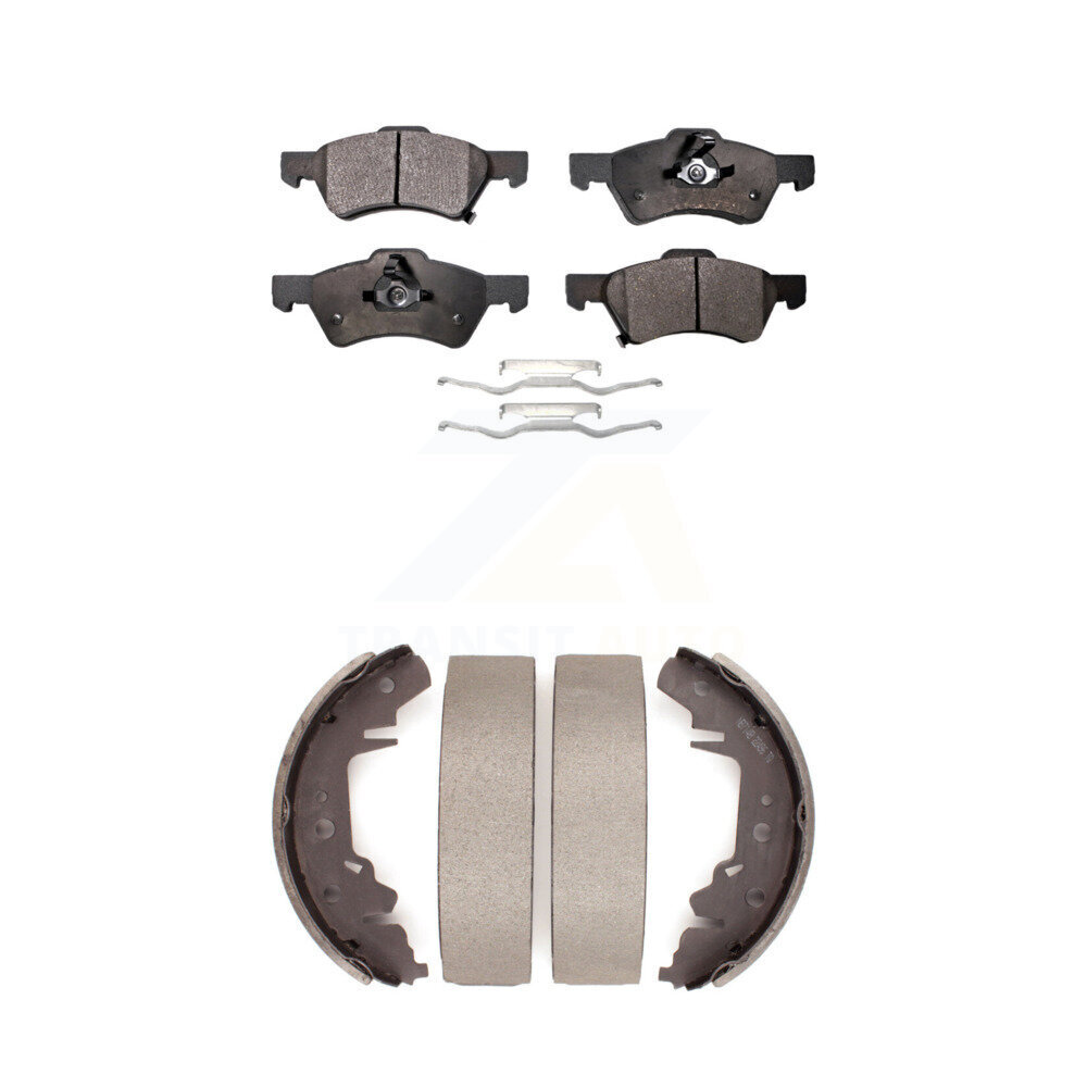 Transit Auto - KFN-100164 - Front and Rear Disc Brake Pad Kits